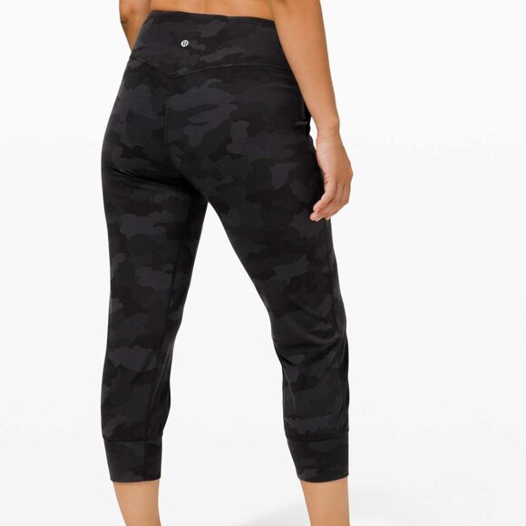 Lululemon Align Jogger Crop *23" Heritage 365 Camo Deep Coal Multi - Size 8  NWT - Picture 1 of 8